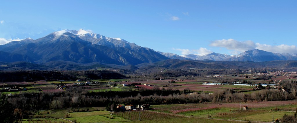 canigo vu d'eus et de la terrasse de la casa ilicia