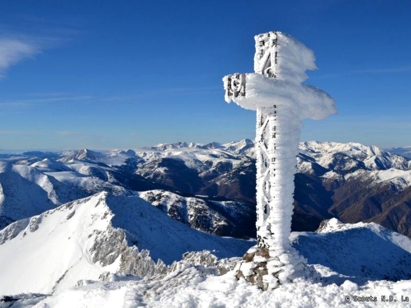rando hivernale canigou