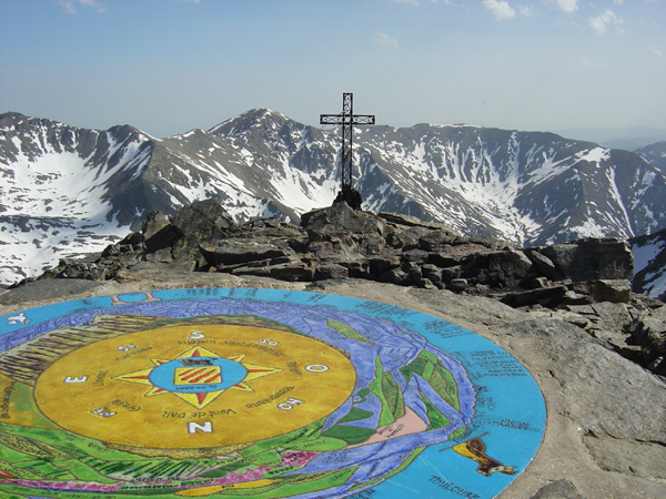 top canigou pyrenees rando hiver