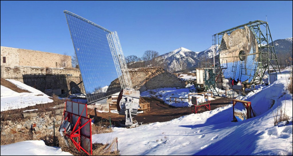four solaire Mont Louis Pyrénées