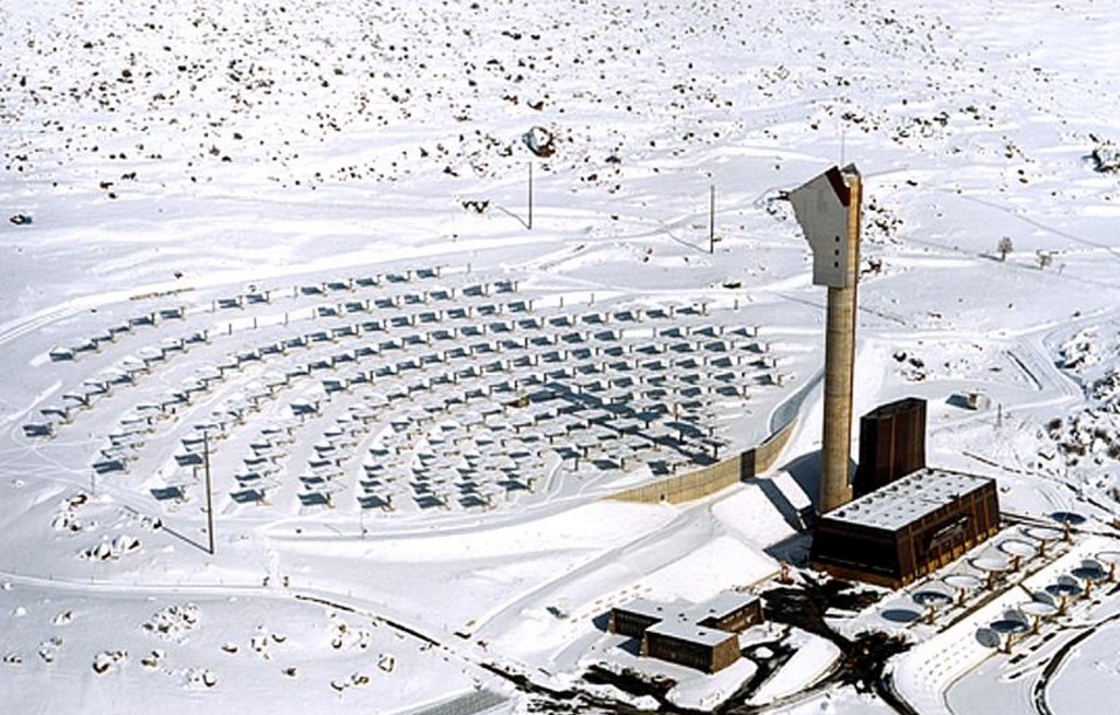 Solar plant Thémis - FRANCE