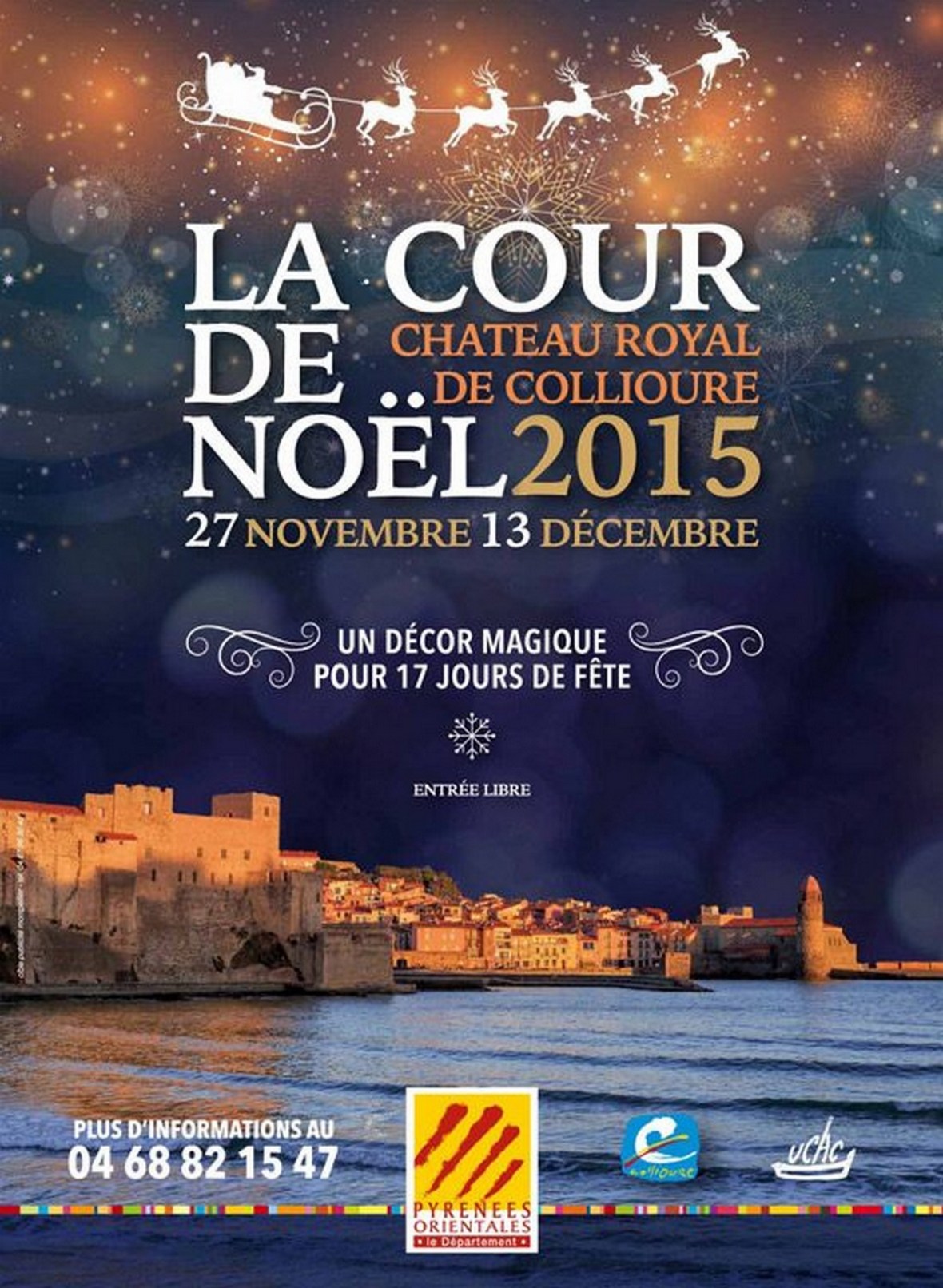 marche de noel collioure