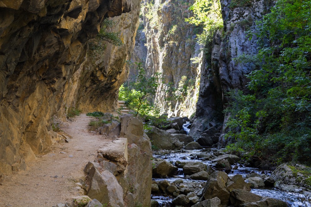 corniche des gorges de la carança