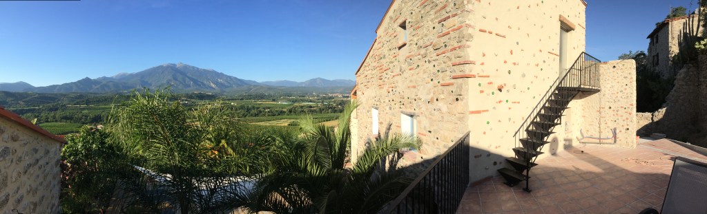 terrasse de la casa ilicia - village d'Eus