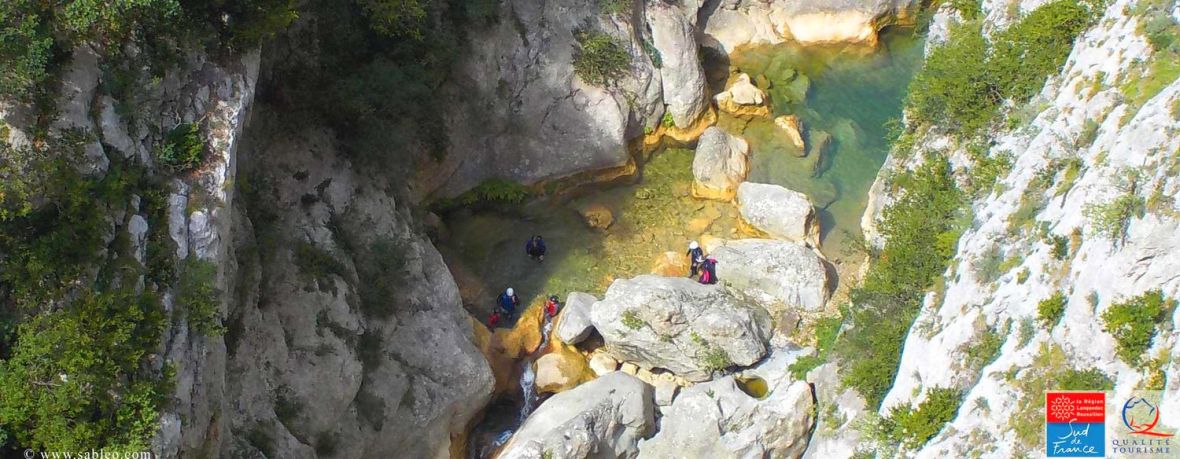 Piscines naturelles Gorges de Galamus