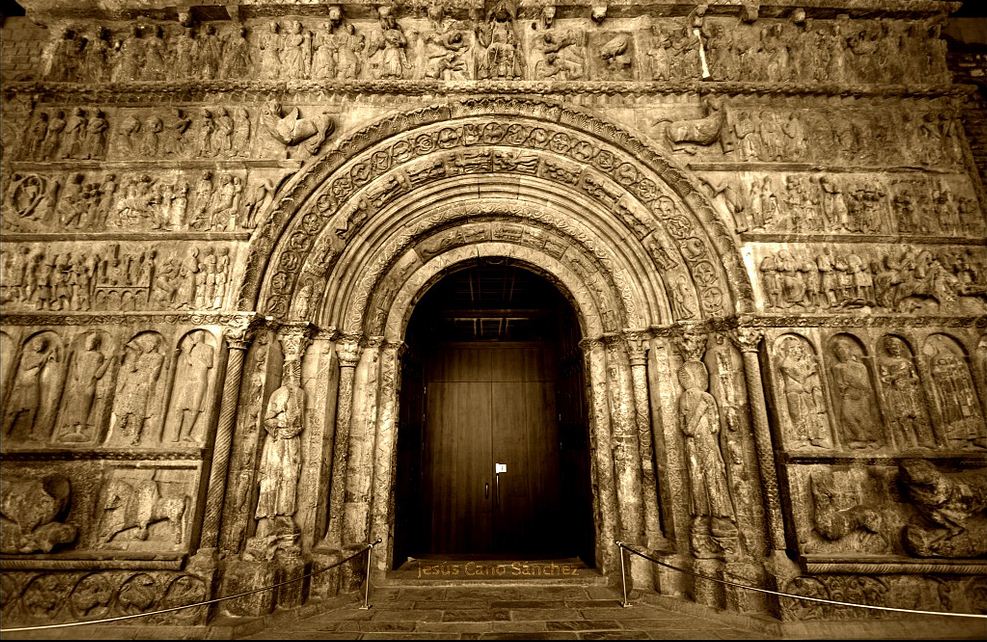 Bible de pierre - thympan de Ripoll