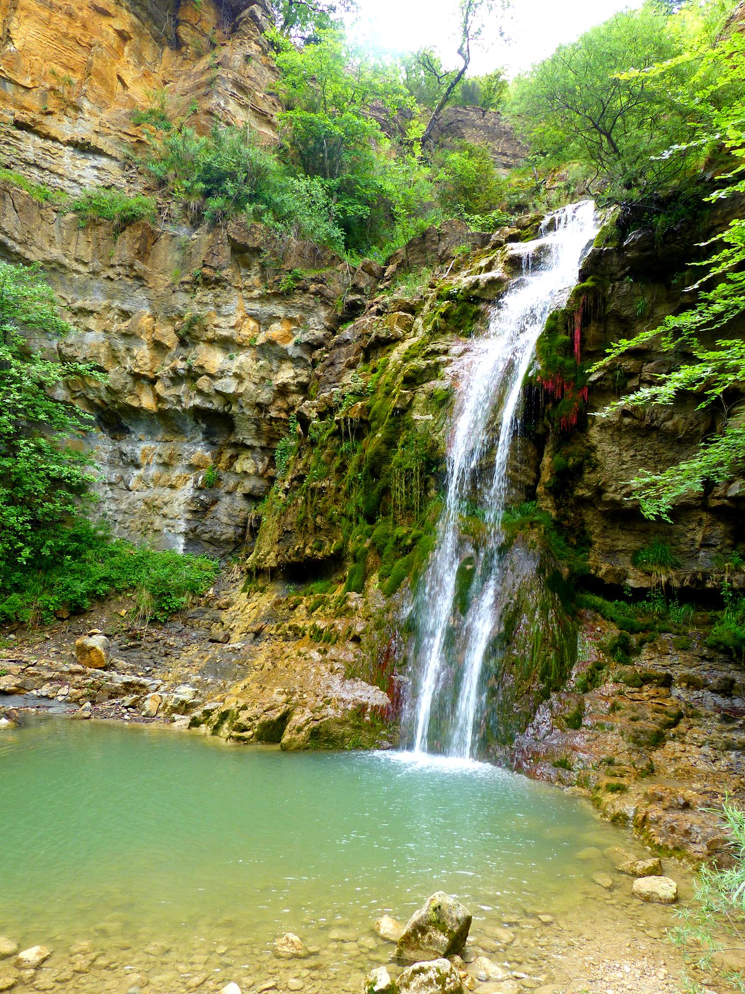 cascade mathieux bugarach baignade