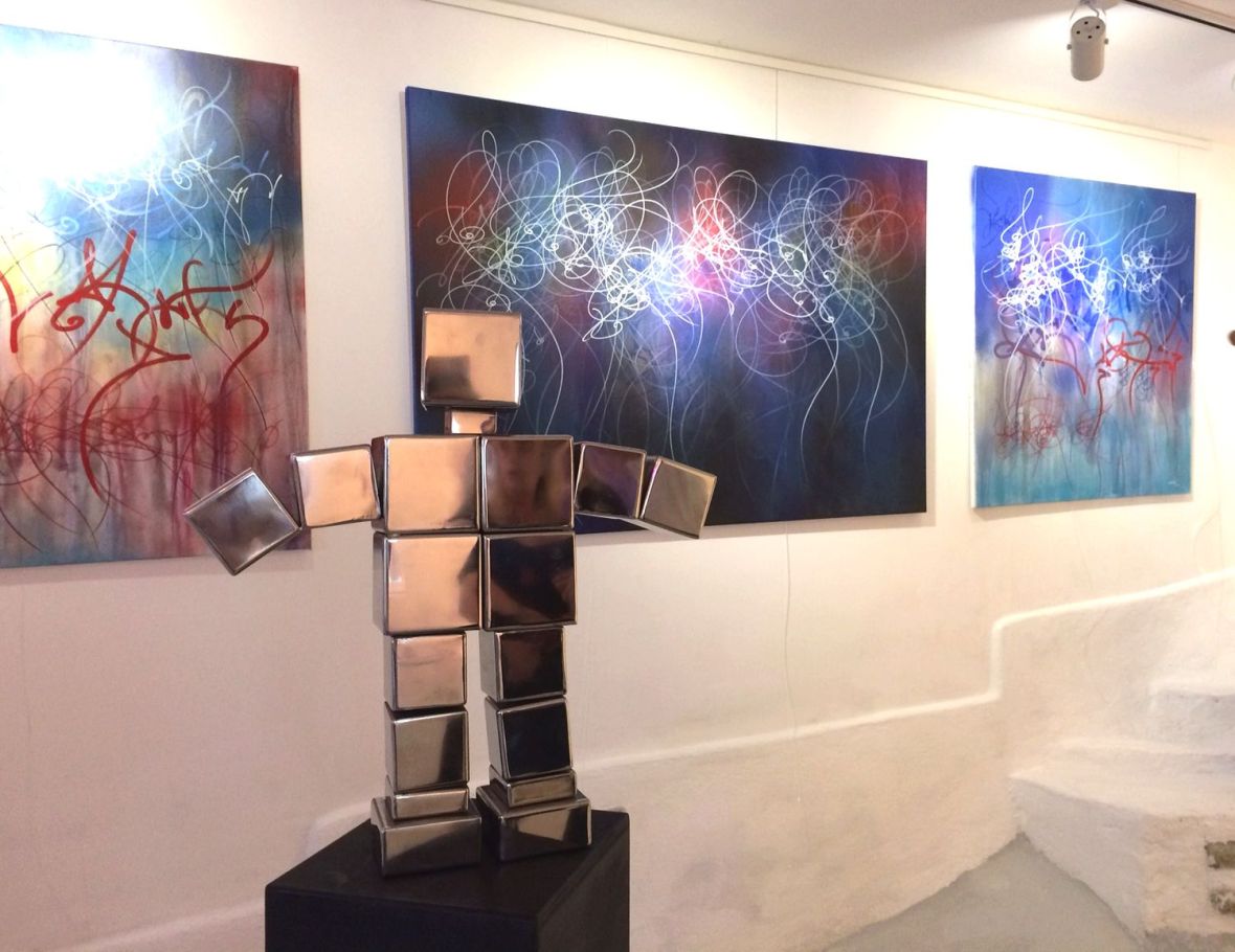 Sculptures en métal soufflé - galerie art