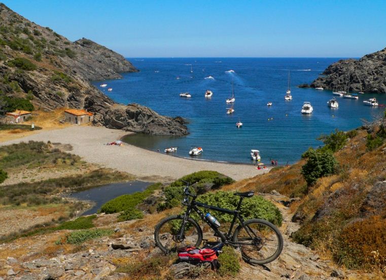 randonnée cap de creus VTT