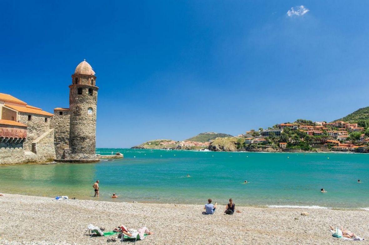 playa francia collioure banyuls
