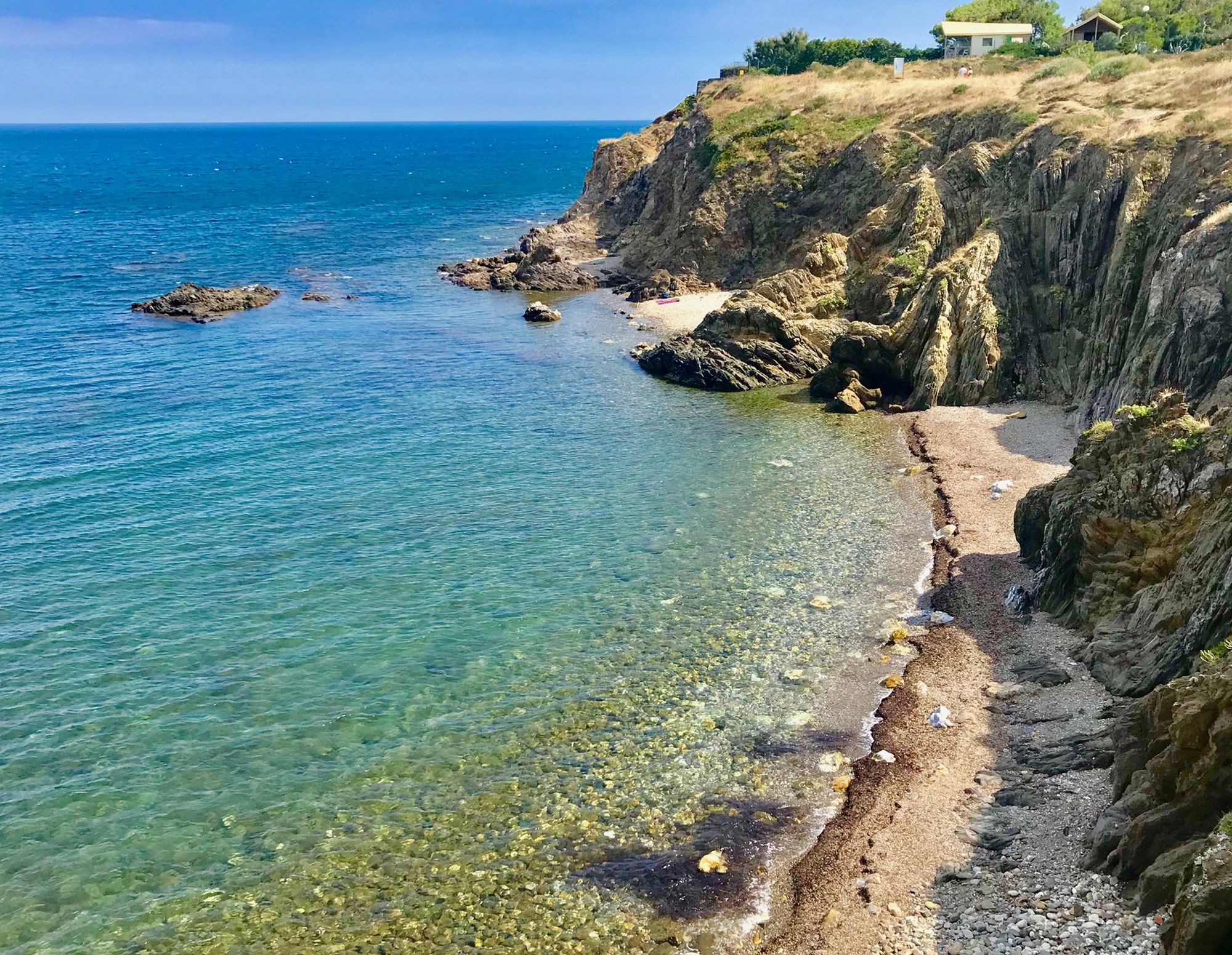 Criques cachées des Porteills - entre Argelès et Collioure