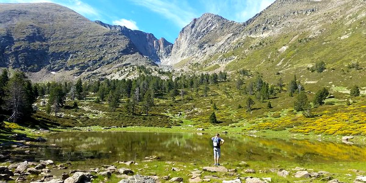 piste VTT / Voiture vers les Cortalets Canigou