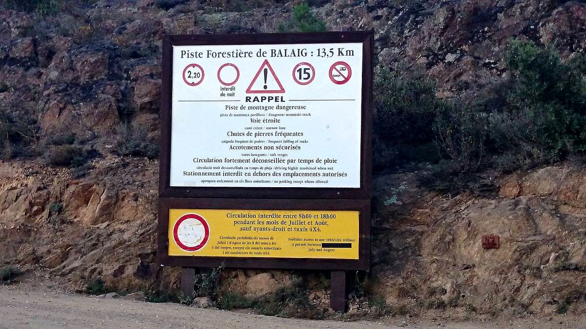 piste de balaig vtt electrique