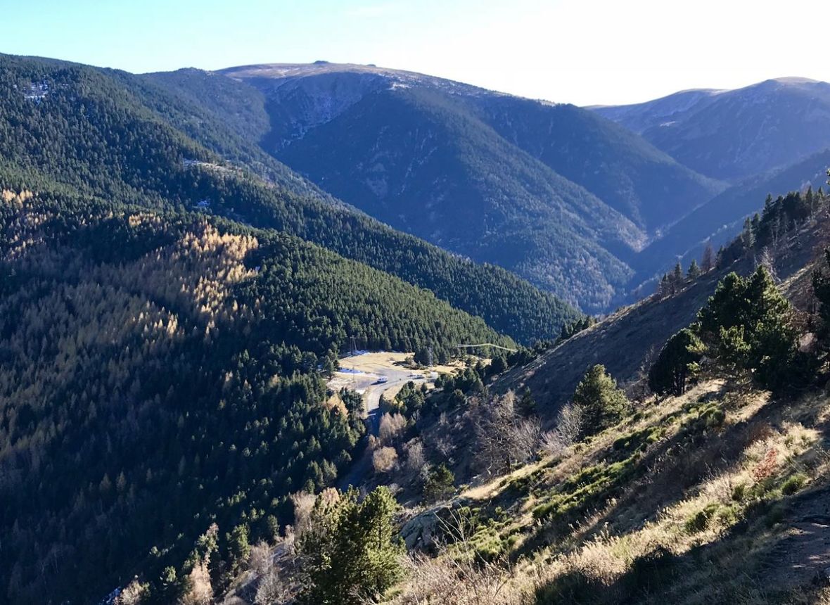 Départ de la randonnée depuis le Col de Mantet 1760m tres estrellas