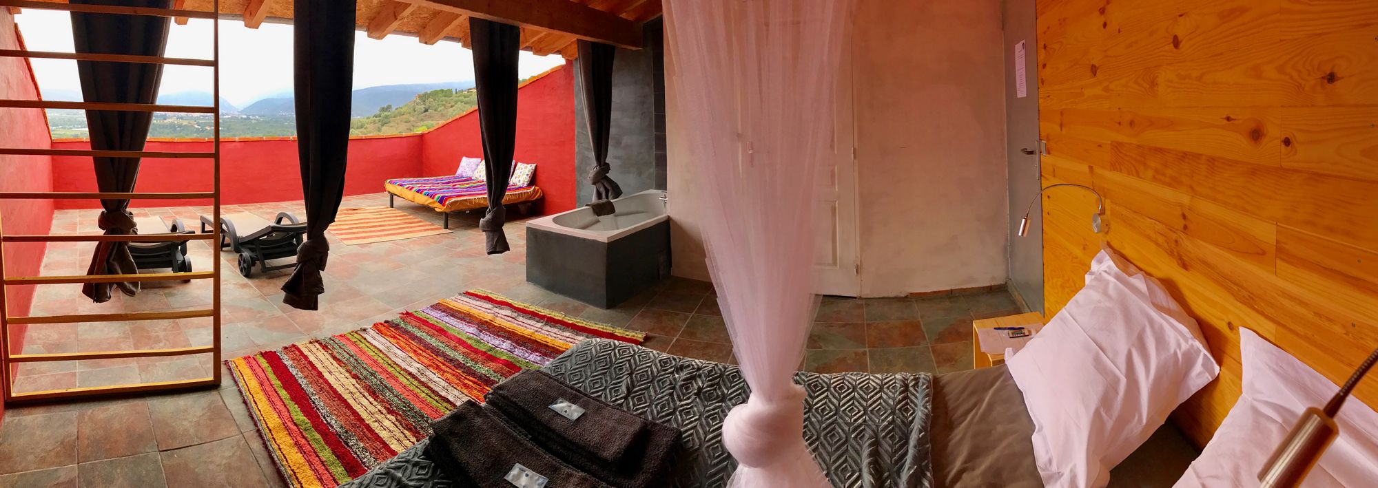 openair room chambre ouverte etoiles