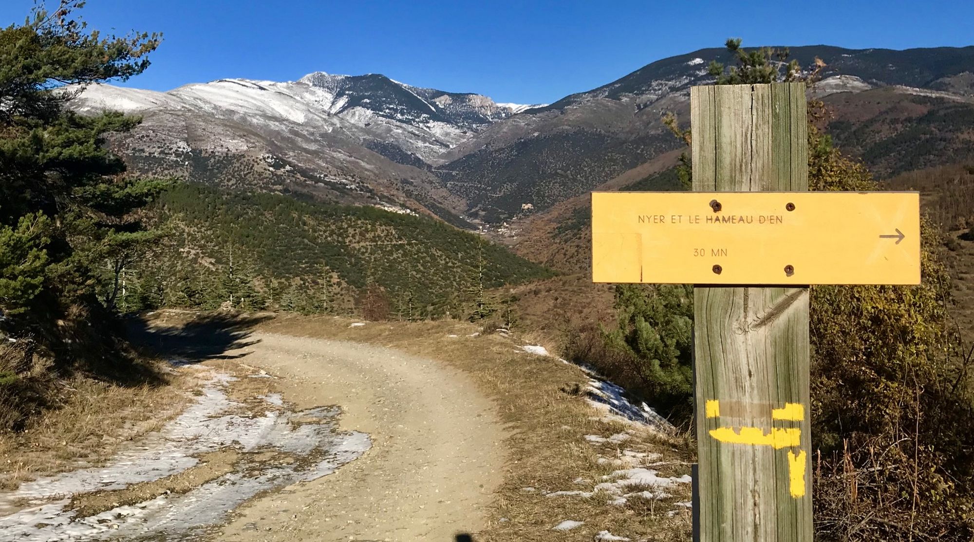 randonnée bains chauds itineraire