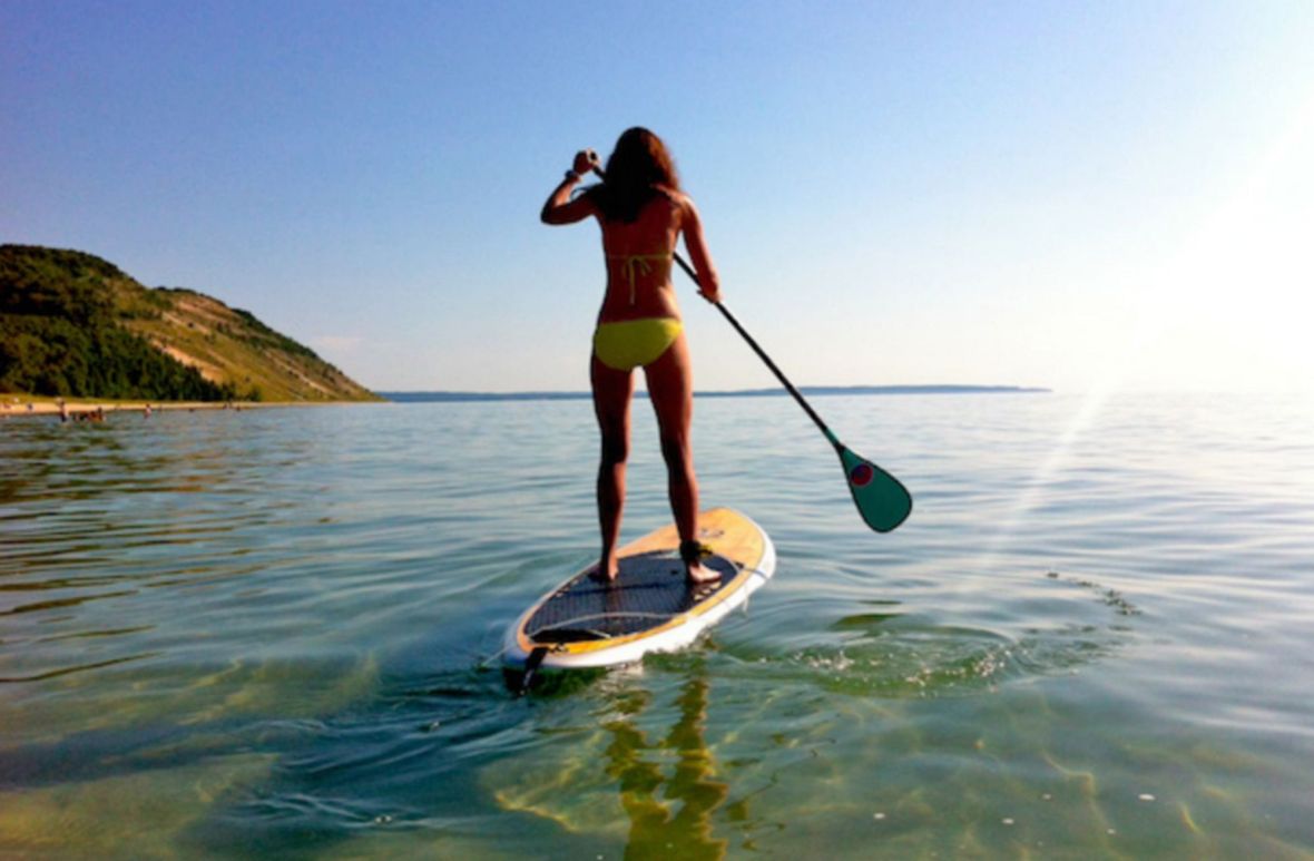 location planche sup paddle en montagne pyrenees orientales