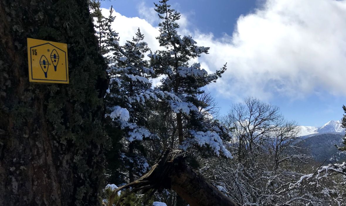 balade raquette balisee capcir madres