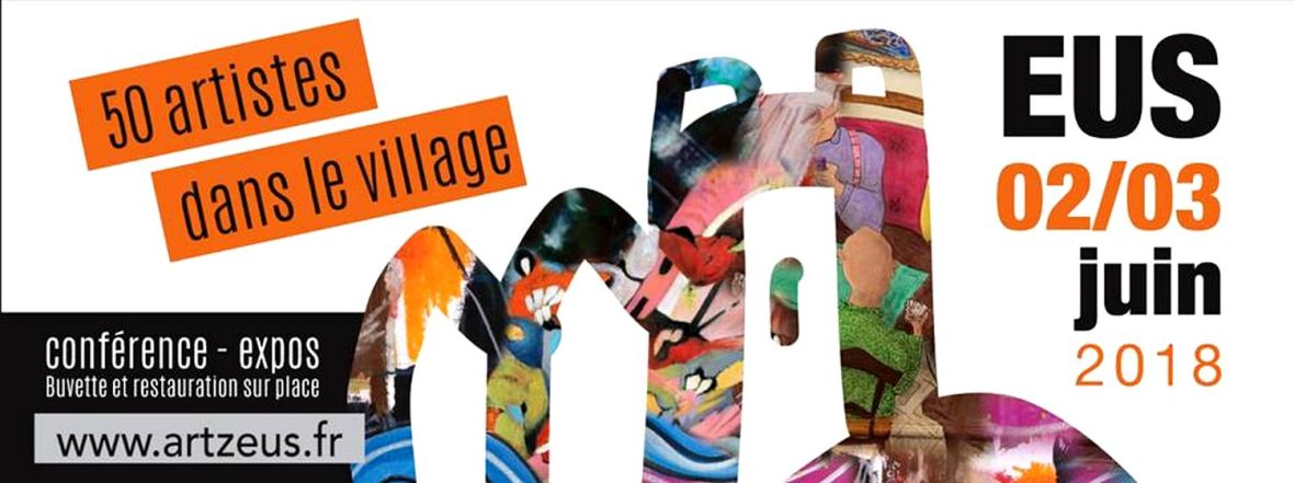 Croisée d'aRt - village d'Eus juin 2018