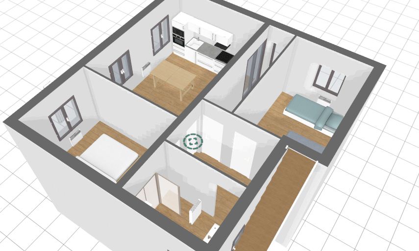 Gite 4 / 5 personnes face au Canigou au village d'Eus