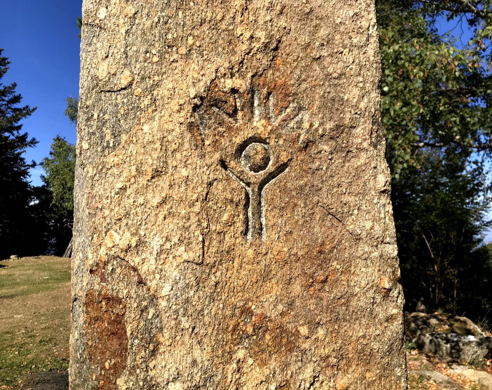 Monolithe esquena d'Ase parking gobligatoire acces canigou