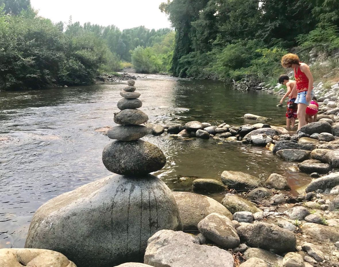 Stone Balancing - Spot de Jeux d'équilibres éphémères