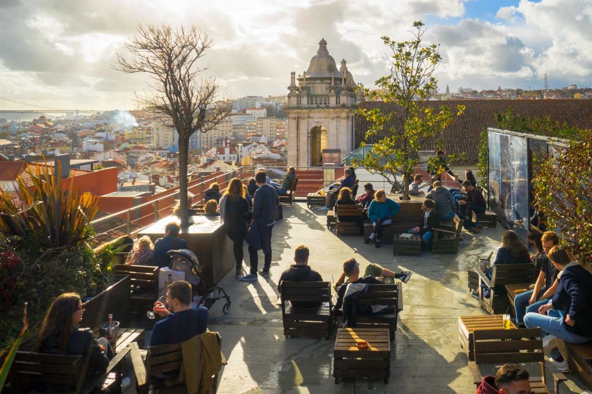 Rooftop bar - Park bar Lisboa