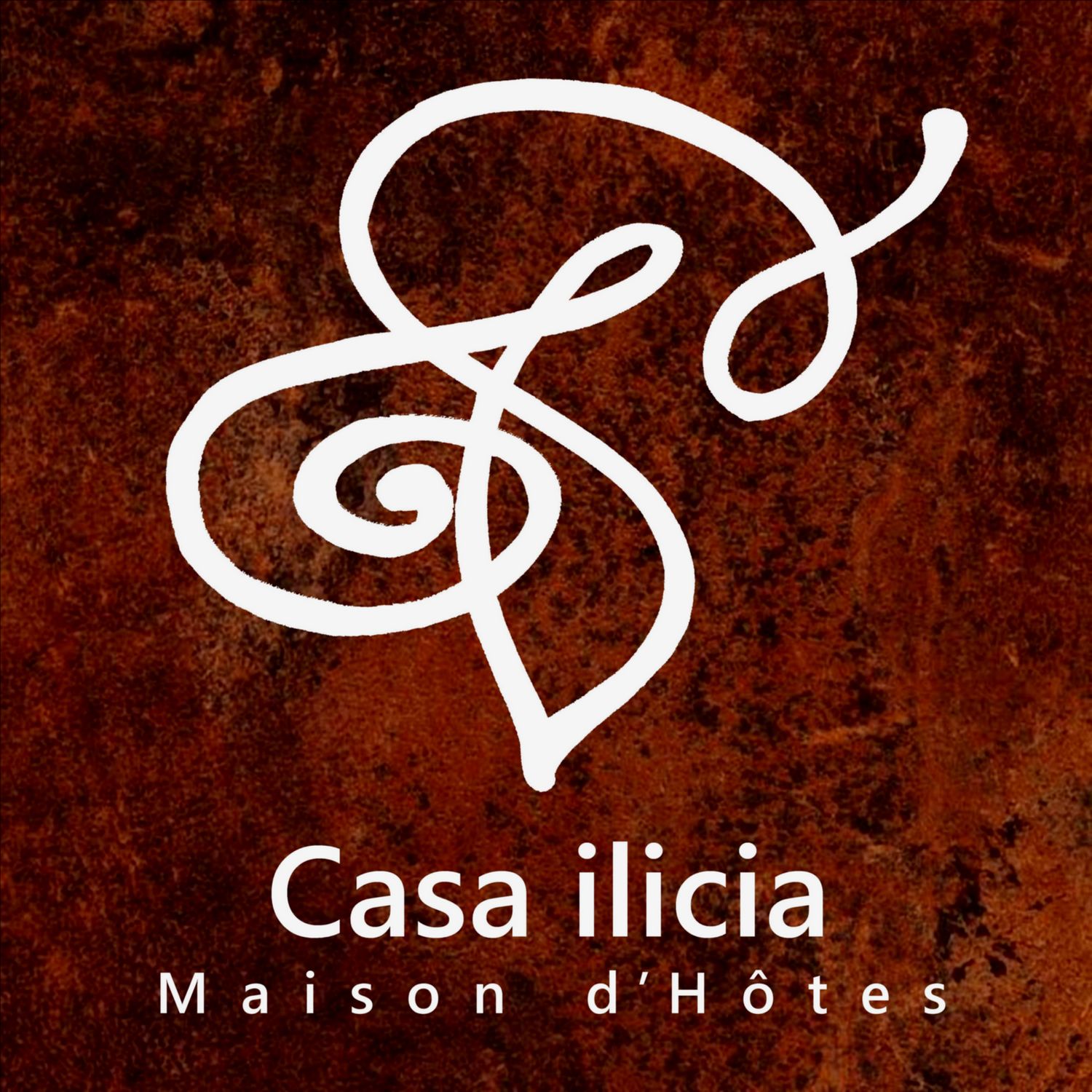Logo maison hotes charme symbole hotel pyrenees occitanie village typique