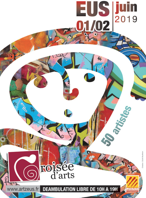 Affiche - programme croisée Art Village Eus 2019