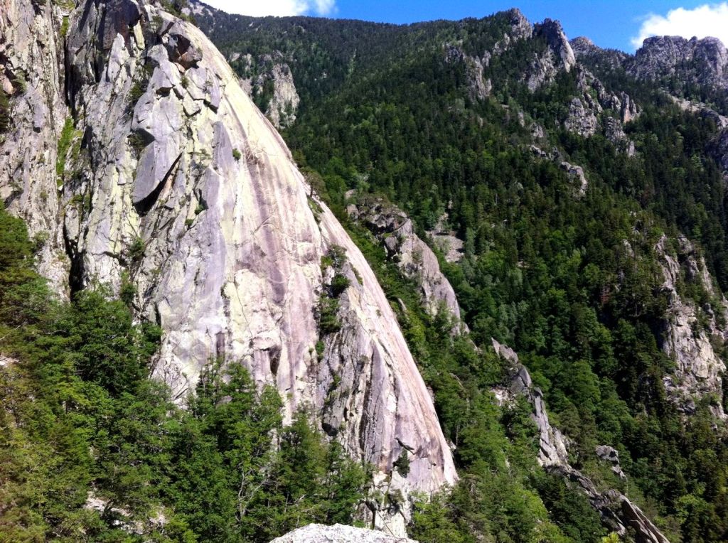 petit Yosemite escalade mariailles canigou