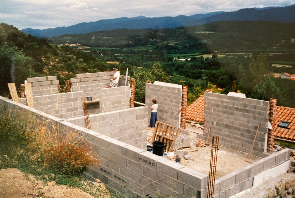 autoconstruction ecologique mas pierre sud de la France
