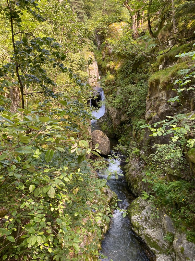 canyon du cady gorges balade facile casteil pyrenees
