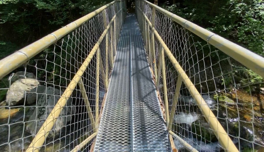passerelle et pont gorges canigou