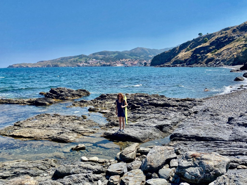 crique naturelle et naturiste pres de Paulilles et Banyuls sur mer belle crique collioure