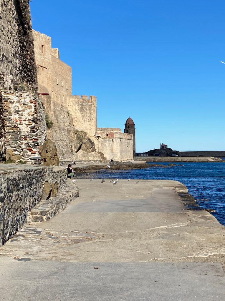 Ponton du chateau Royal de Collioure