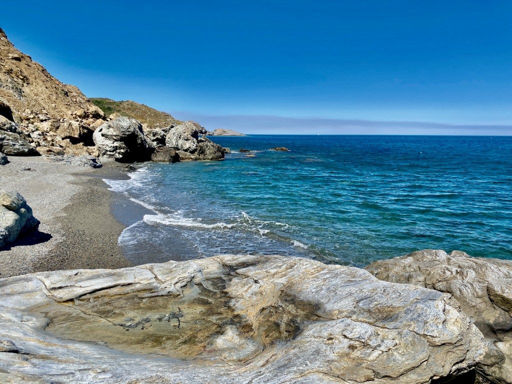 plage deserte proche collioure argeles