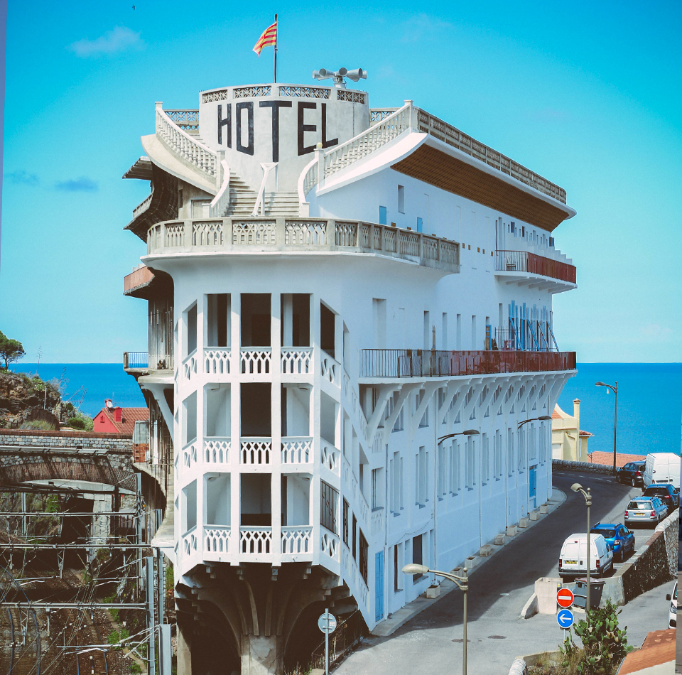hotel belles epoque de rayon vert belvedere a cerbere