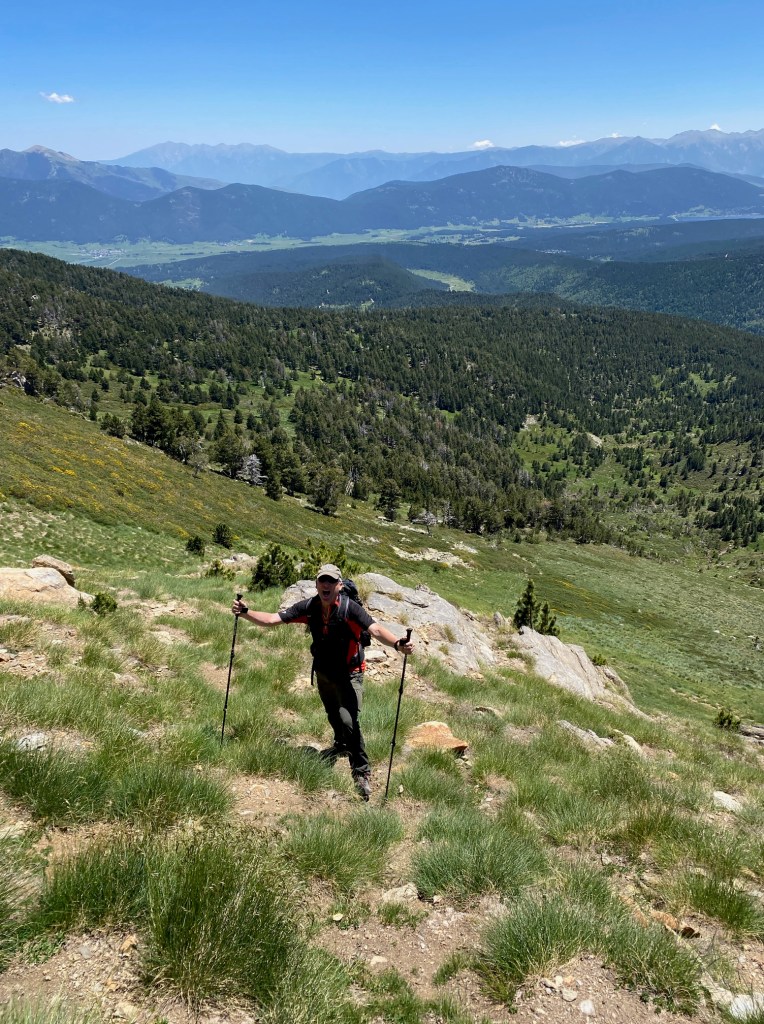 randonnée en boucle depuis la station de ski de puyvalador pic ginebre et puig du pla de bernat capcir cerdagne